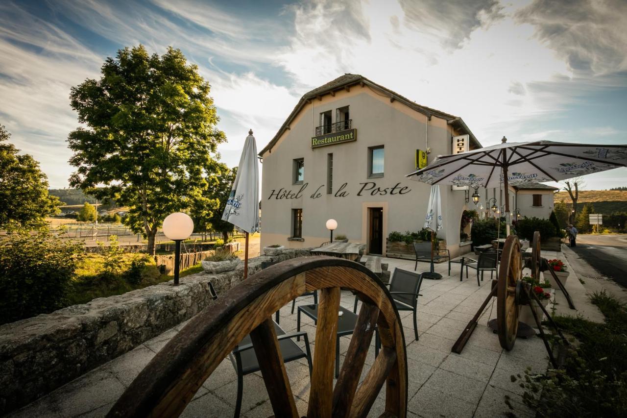 Hotel Restaurant De La Poste Et La Grange Detente, Espace Bien-Etre Châteauneuf-de-Randon Екстериор снимка