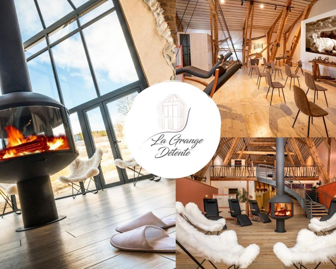 Hotel Restaurant De La Poste Et La Grange Detente, Espace Bien-Etre Châteauneuf-de-Randon Екстериор снимка