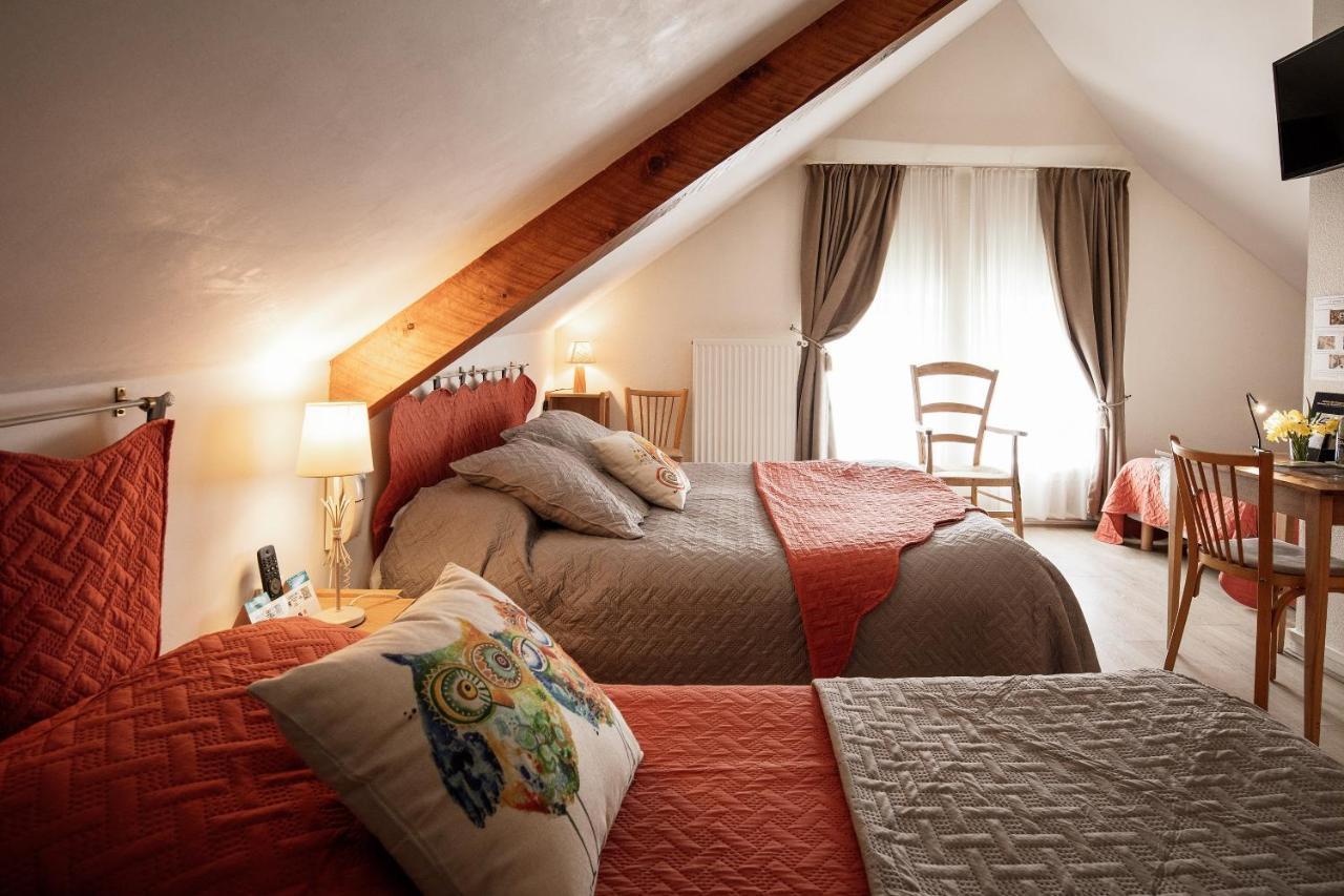 Hotel Restaurant De La Poste Et La Grange Detente, Espace Bien-Etre Châteauneuf-de-Randon Стая снимка
