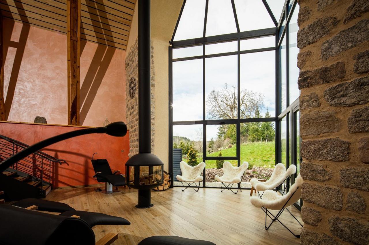 Hotel Restaurant De La Poste Et La Grange Detente, Espace Bien-Etre Châteauneuf-de-Randon Екстериор снимка