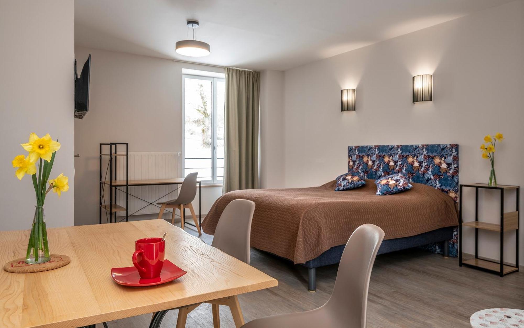 Hotel Restaurant De La Poste Et La Grange Detente, Espace Bien-Etre Châteauneuf-de-Randon Стая снимка