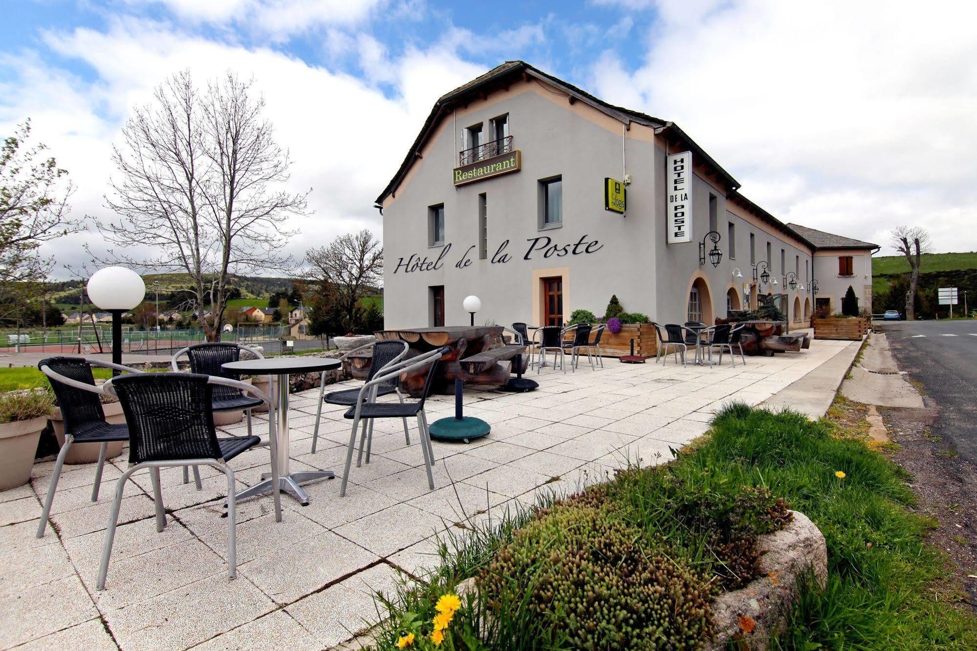 Hotel Restaurant De La Poste Et La Grange Detente, Espace Bien-Etre Châteauneuf-de-Randon Екстериор снимка